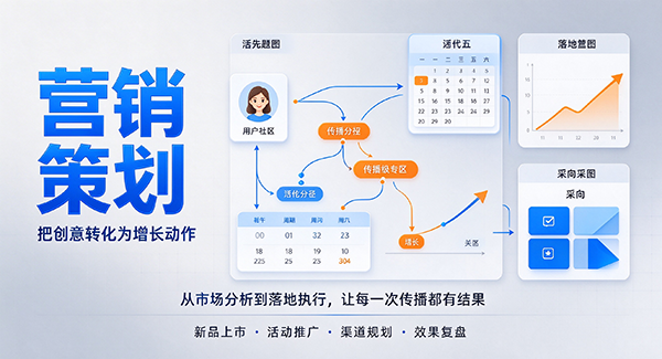 中方县营销策划